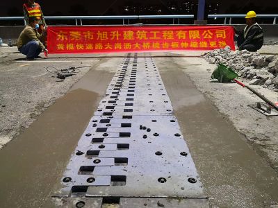 廣深高速公路新塘段伸縮縫更換